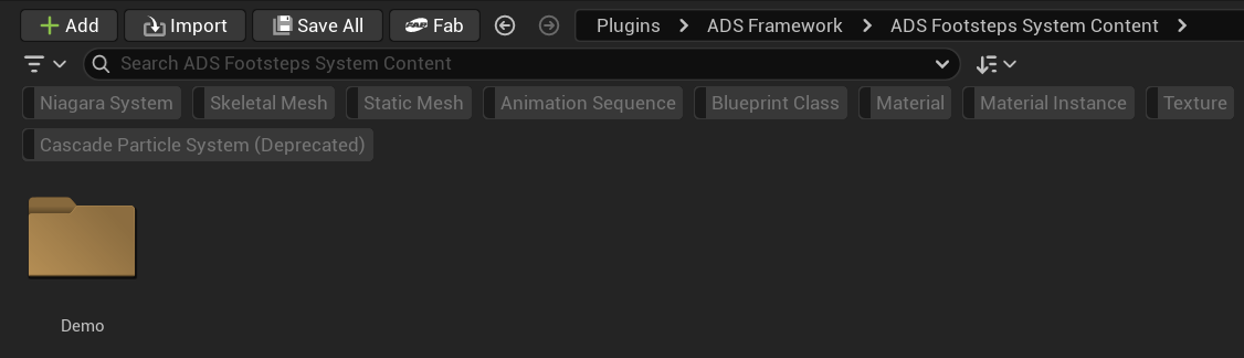 Plugin Content folder